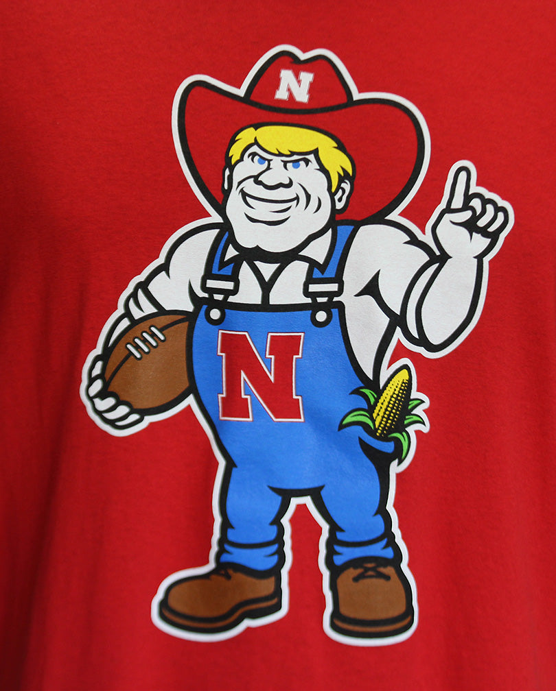 NEW HERBIE!  Herbie Husker Football Tee