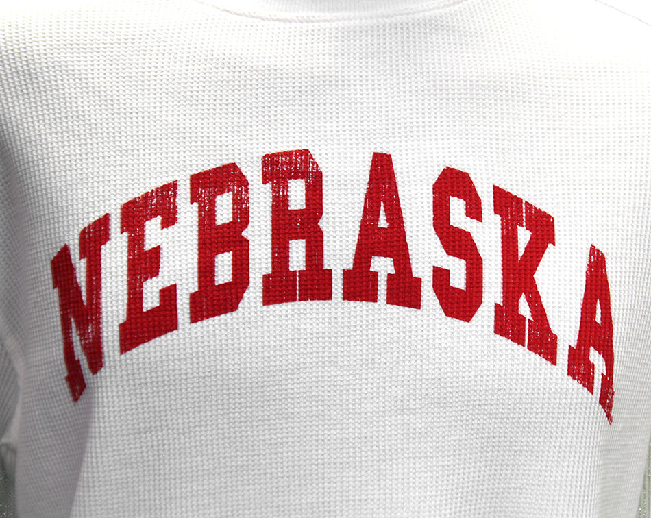 Nebraska Waffle Thermal Pullover LS