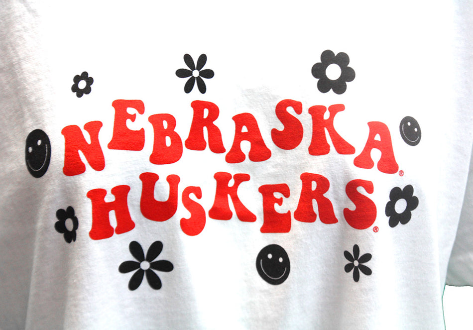 Womens Hippie Huskers Sunshine Crop