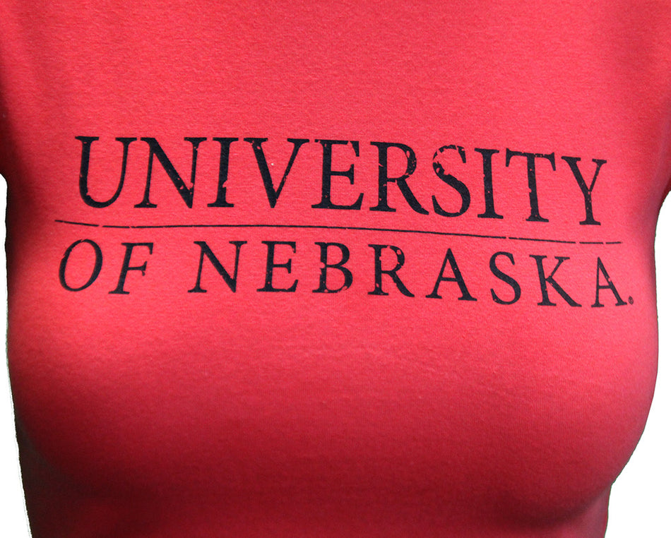 Womens University Of Nebraska Babydoll Tee
