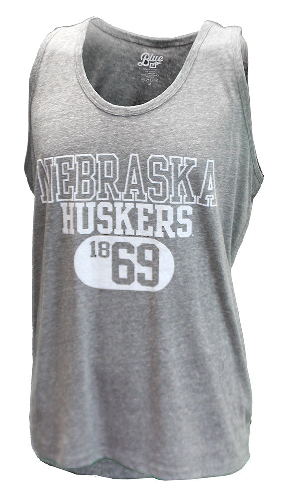 Nebraska Huskers Tri-Blend Tank