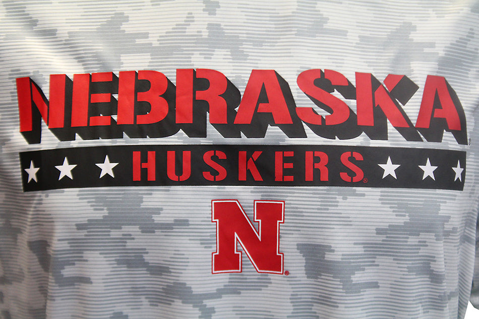 Nebraska Huskers Horizon Camo Airboss OHT Tee