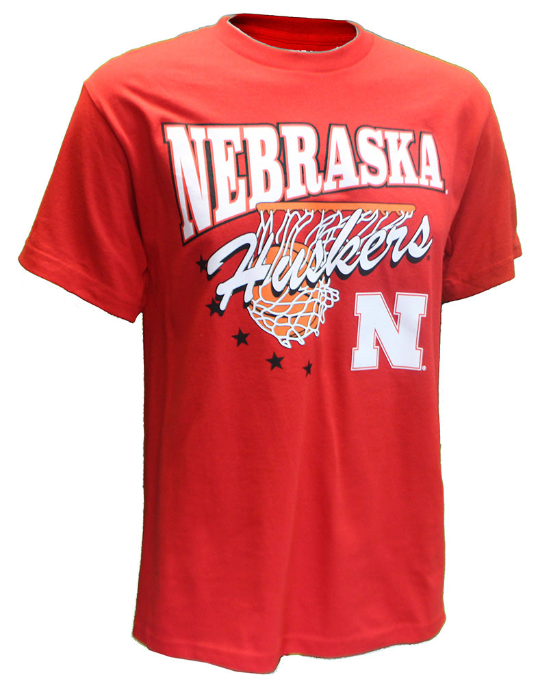 Nebraska Basketball Classic Hoops Tee