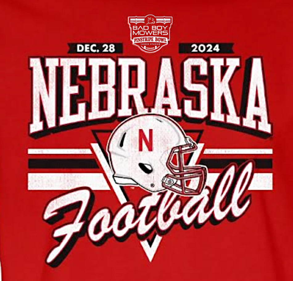 2024 Pinstripe Bowl Huskers Victory Tee