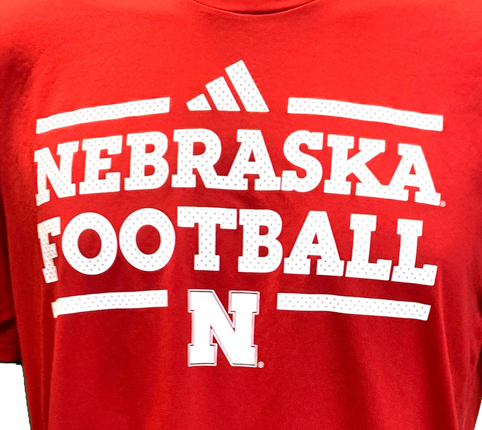 Adidas 2024 Nebraska Football Pregame Tee