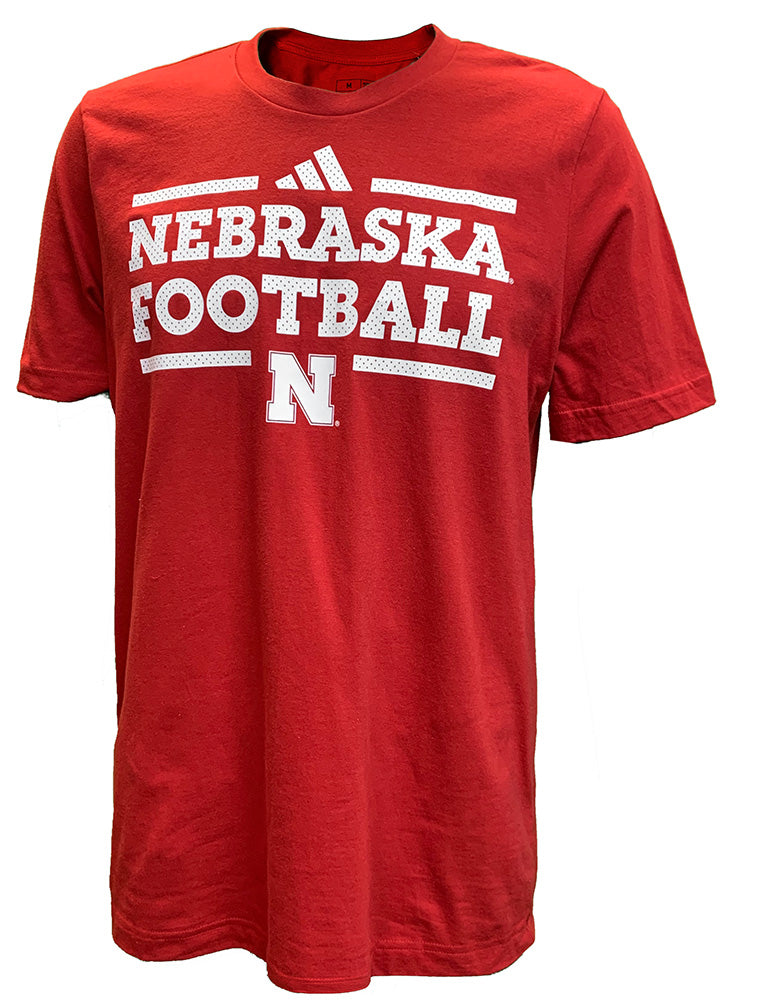 Adidas 2024 Nebraska Football Locker Practice Tee