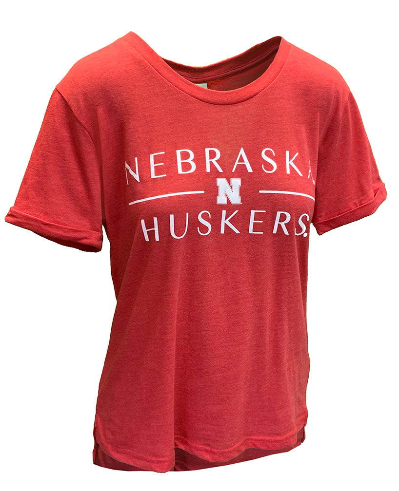 Ladies Nebraska Huskers Commencement Tee
