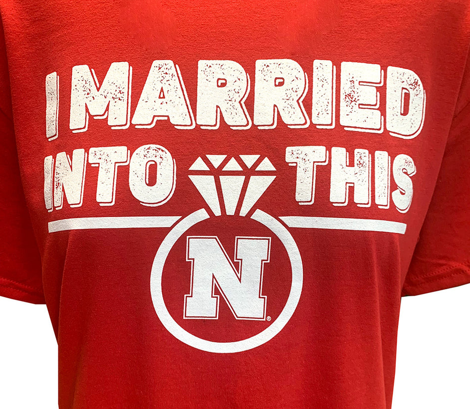 Nebraska I Married Into This (!) Tee