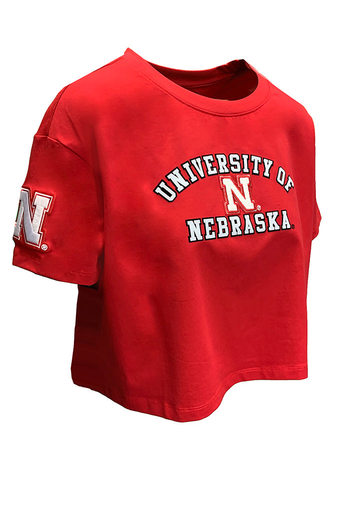 Womens University Of Nebraska Boxy Tee
