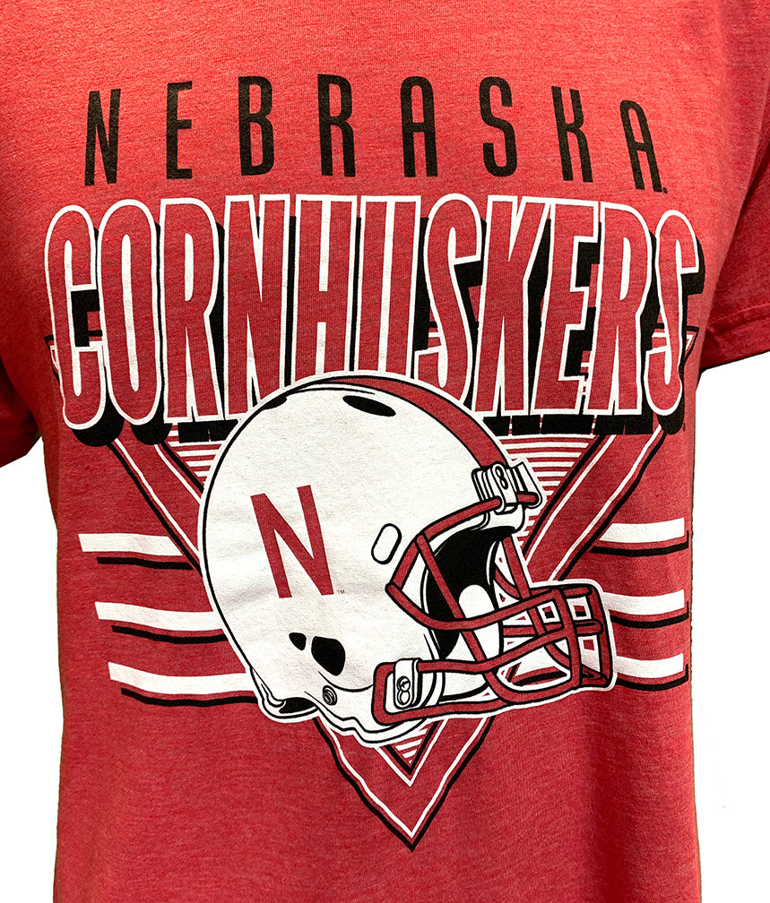 Nebraska Cornhuskers Charlie Hustle Delta Tee