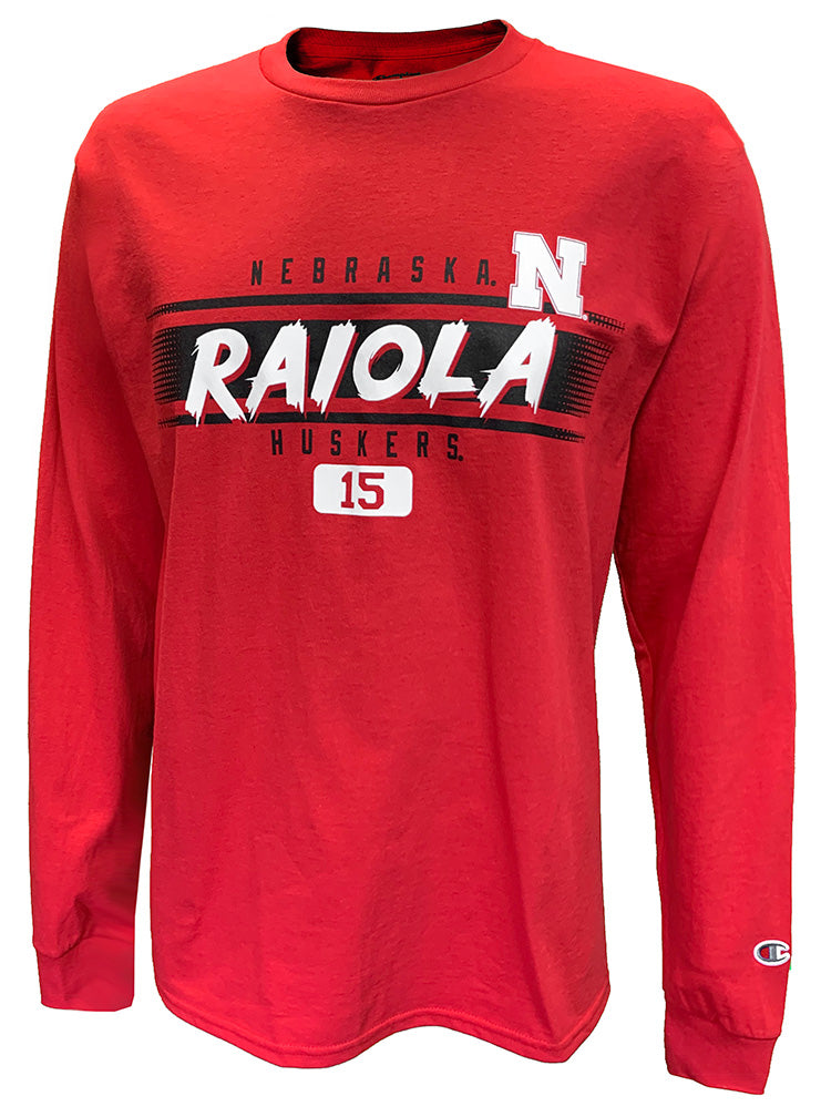 Raiola Nebraska Huskers LS Champs Tee