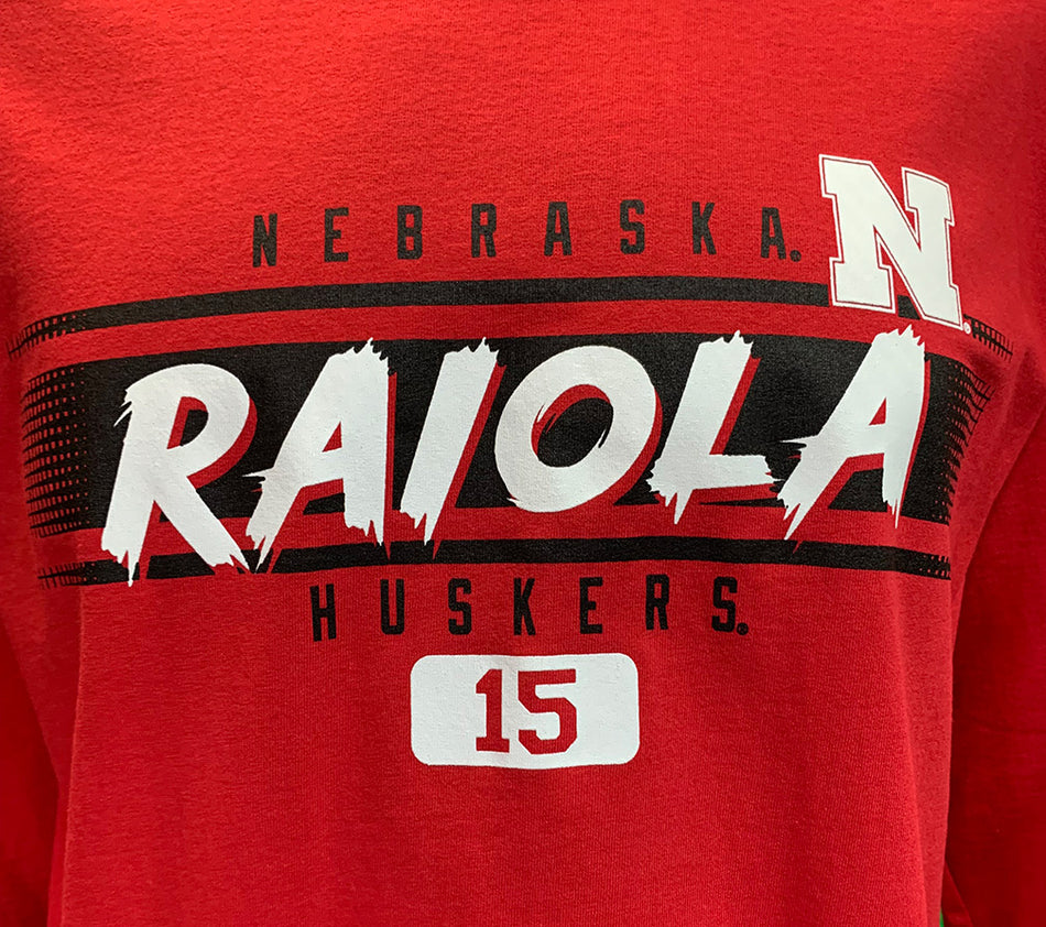 Raiola Nebraska Huskers LS Champs Tee