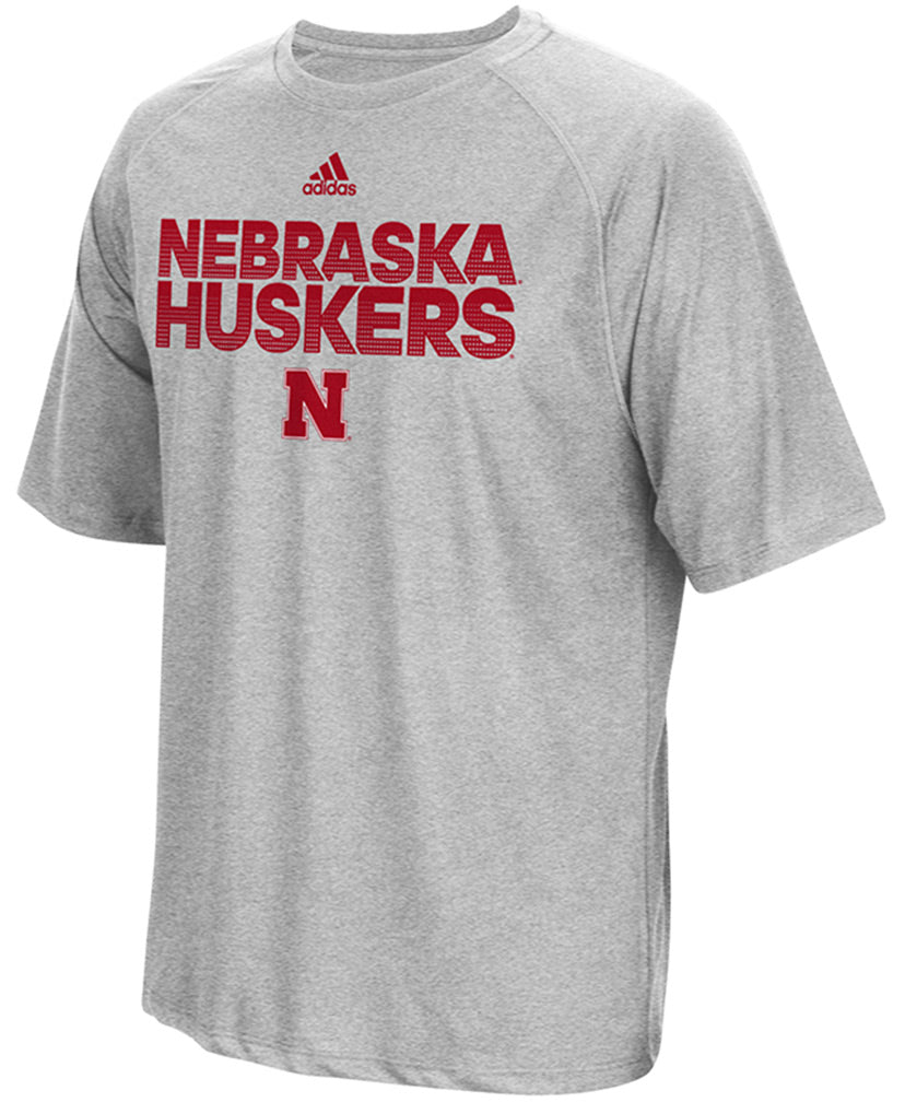 Adidas Huskers Hustle Gray Climalite