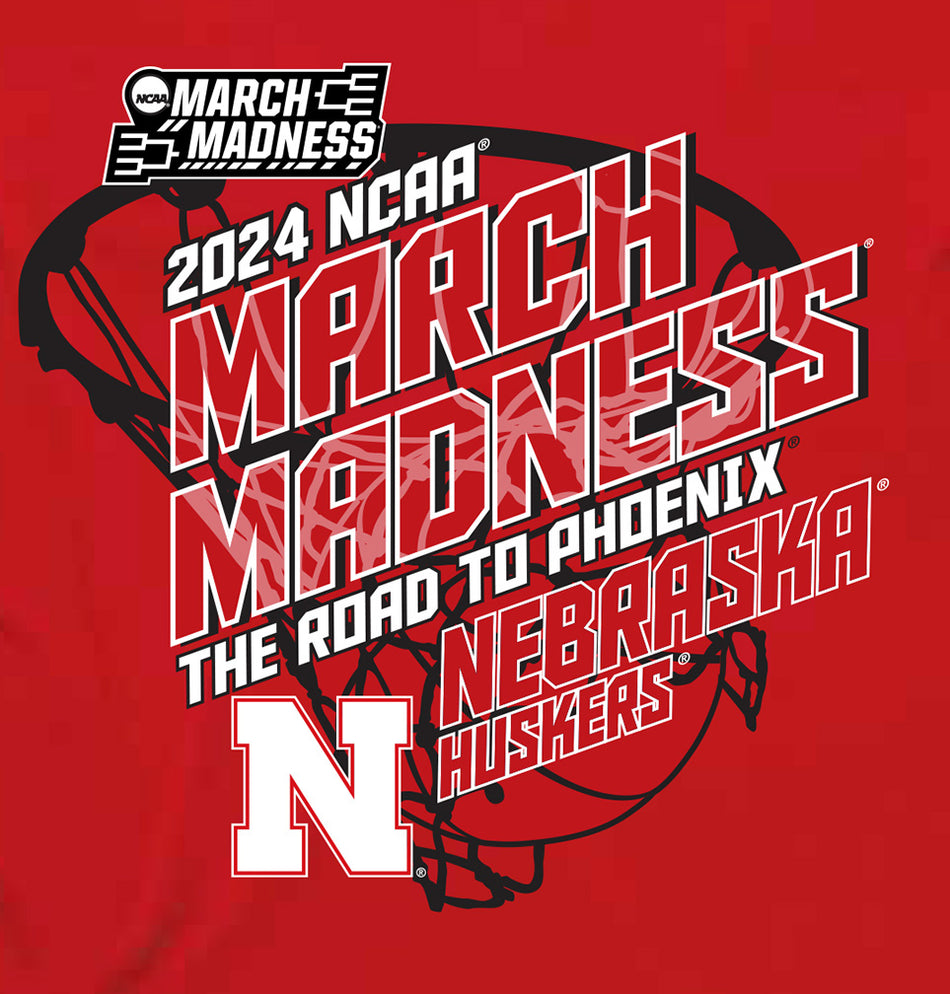Nebraska March Madness Road To Phoenix Tee
