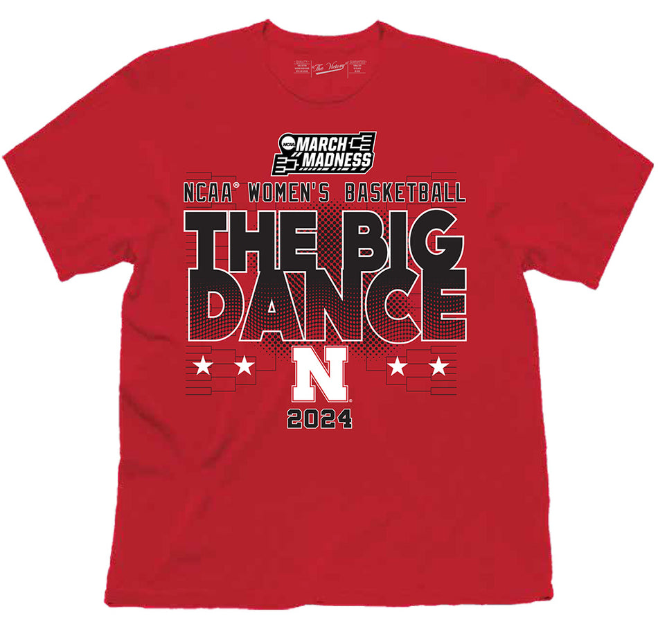 Nebraska Womens Basketball '24 NCAA Tourney Big Dance Tee