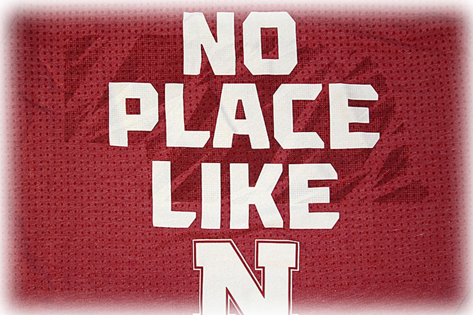 Adidas Aero Knit L/S No Place Like Nebraska Sideline Tee - Red