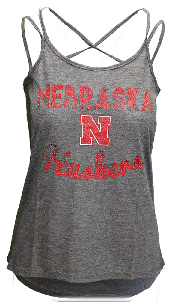 Nebraska N Huskers Strappy Tank