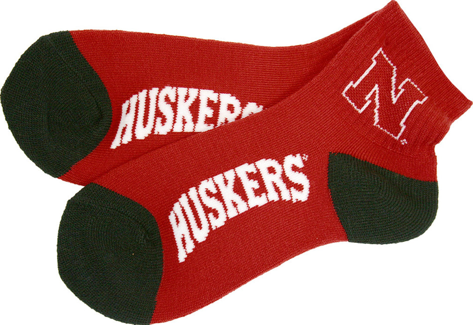 HUSKERS RED ANKLE SOCK