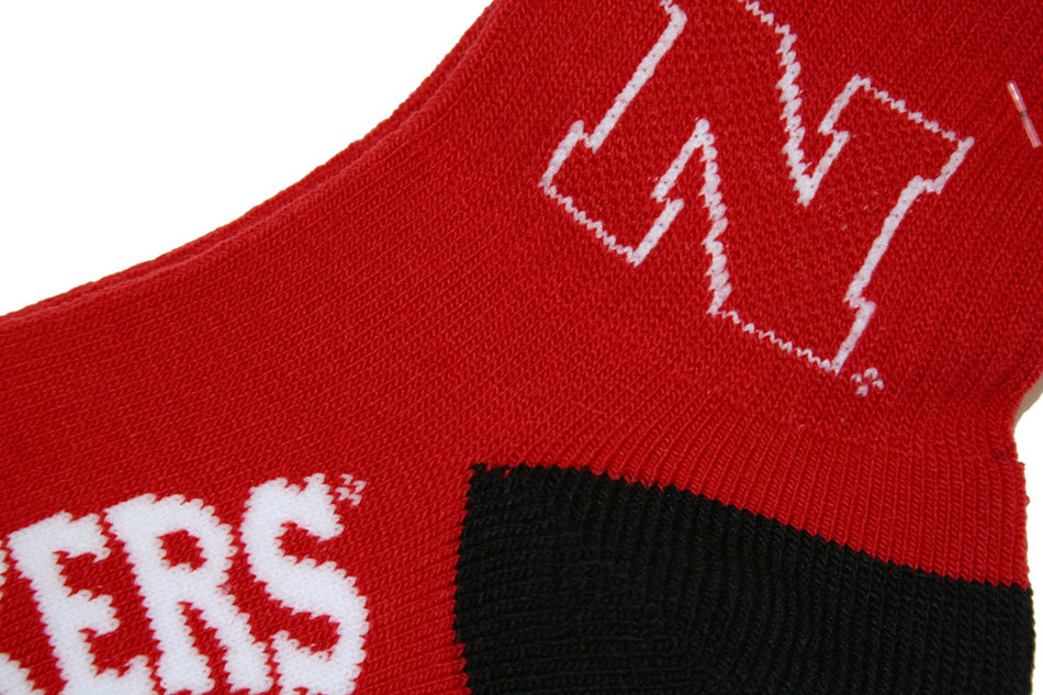HUSKERS RED ANKLE SOCK