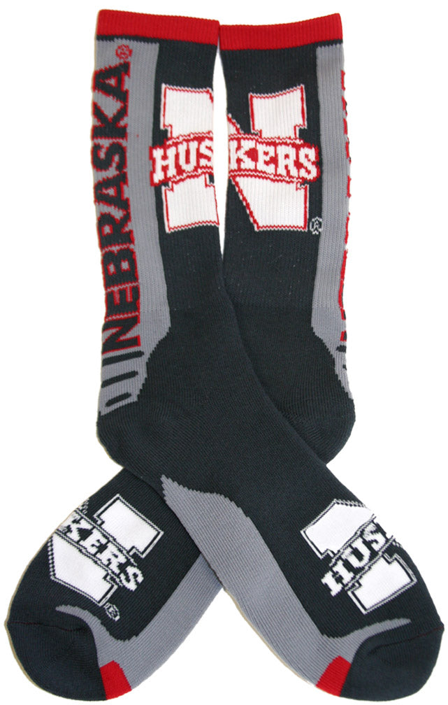 N Husker Logo Sock