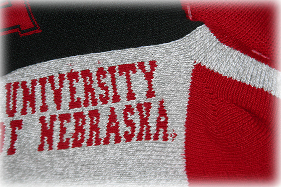 Mens Ankle University of Nebraska Sock