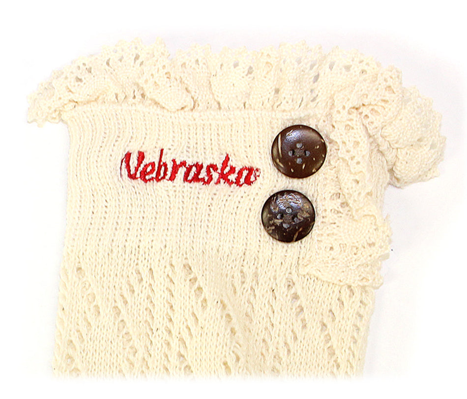 Nebraska Lace Boot Socks