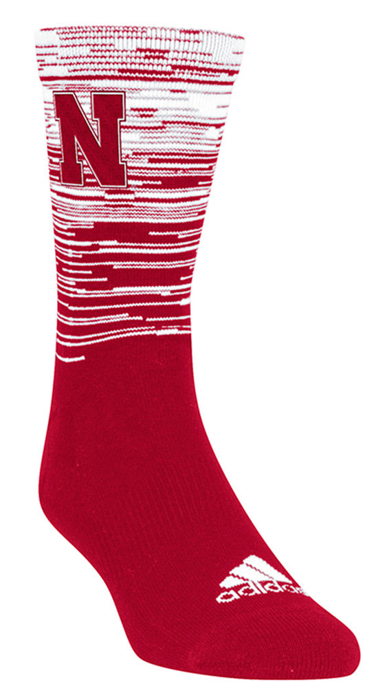 Adidas Husker Red Stripe Crew Sock
