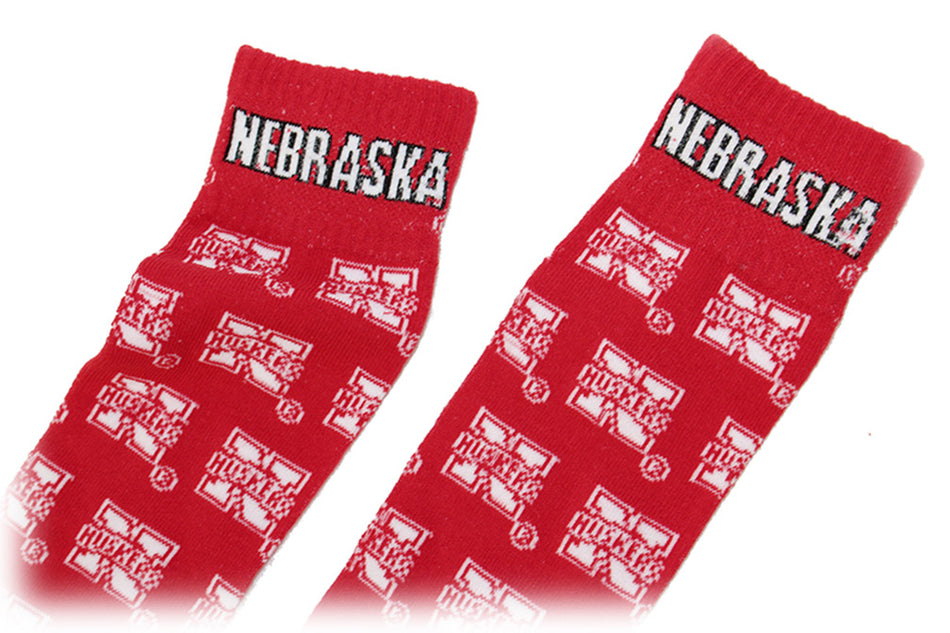 N Huskers Repeat Mens Dress Socks