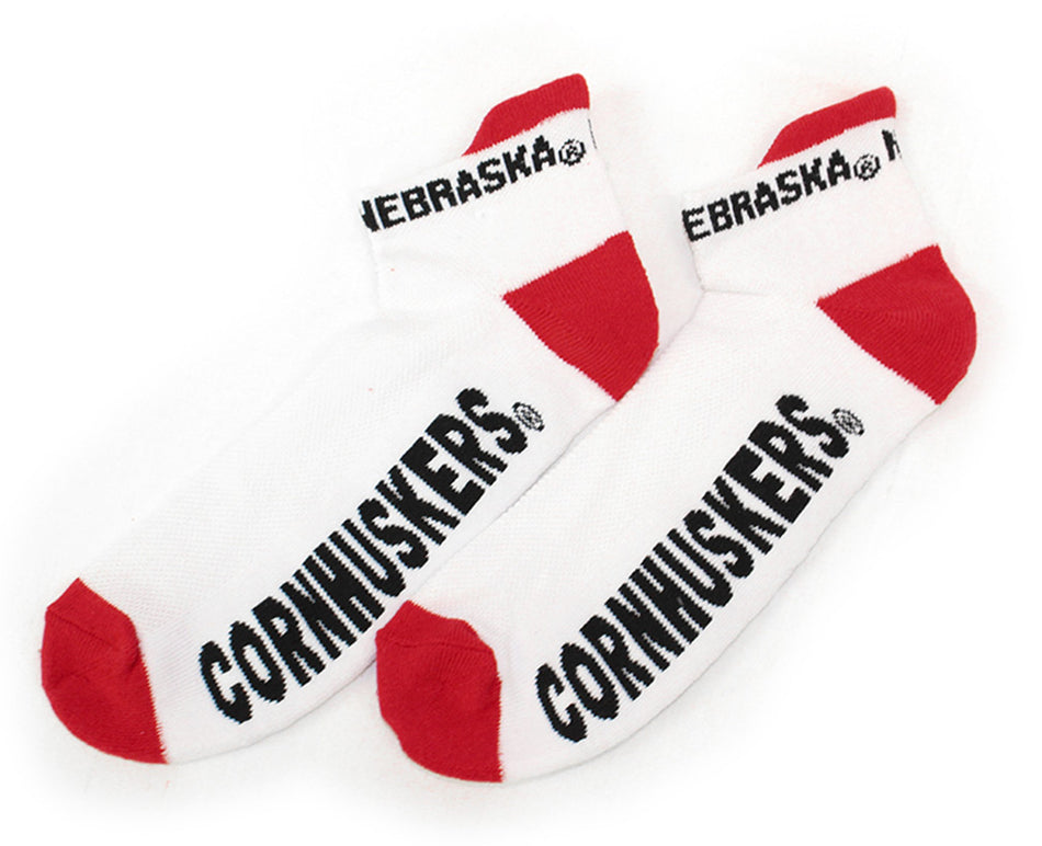 Cornhuskers Footie Sock