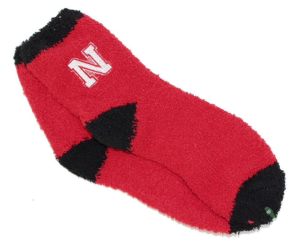 Nebraska Fuzzy N Sock