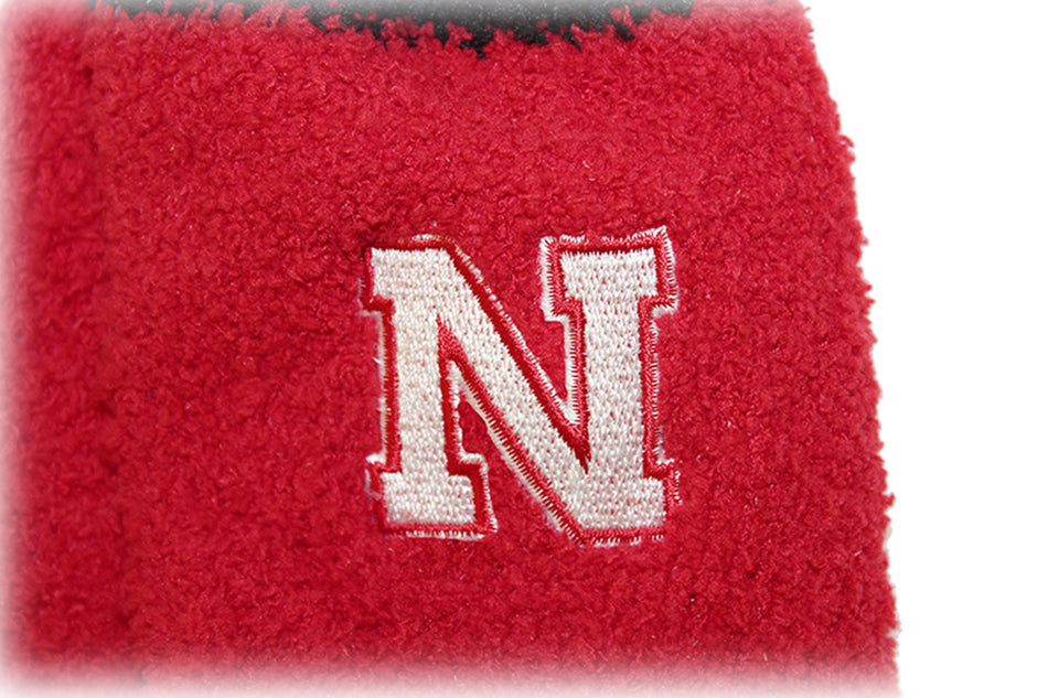 Nebraska Fuzzy N Sock