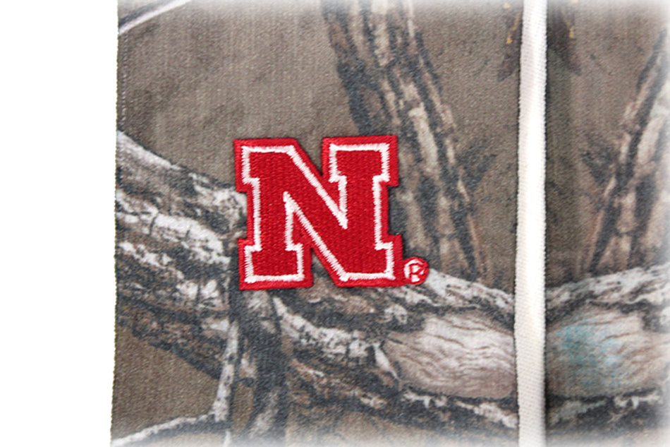 Nebraska Camo Crew Sock