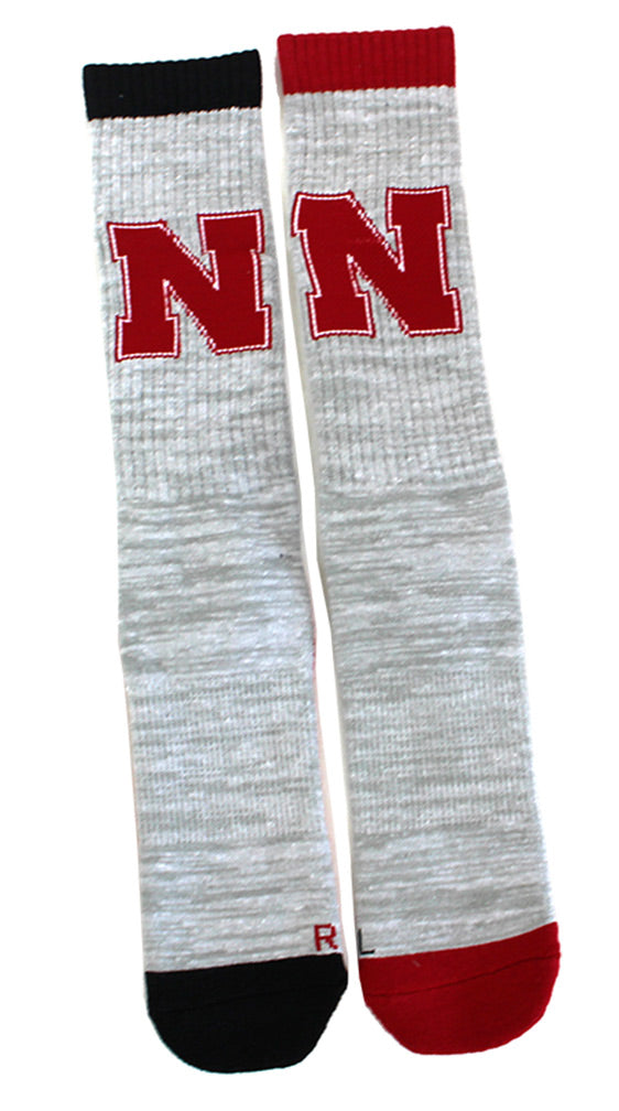 Nebraska Mismatch Thatcher Socks