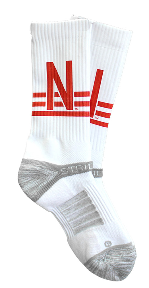 Nebraska Skinny N Socks