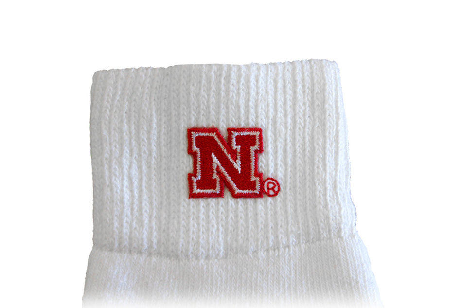 Womens Nebraska Footie