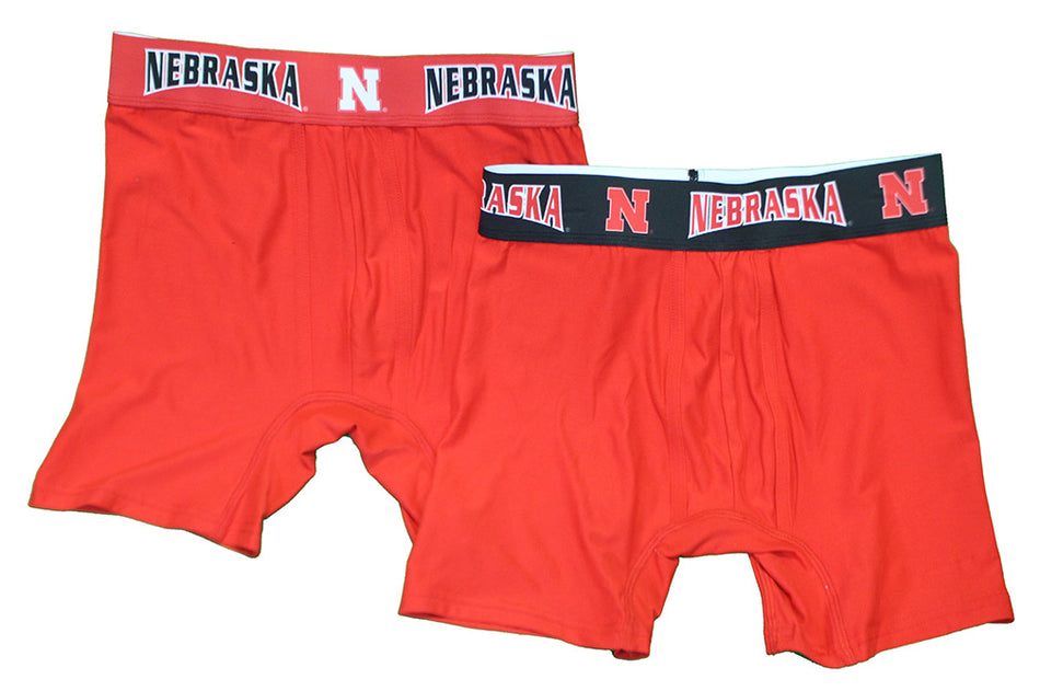 Nebraska Cornhuskers 2 Pack Boxer Briefs