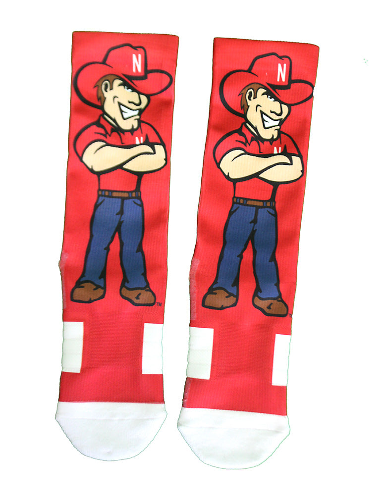 Herbie Husker Rockem Socks