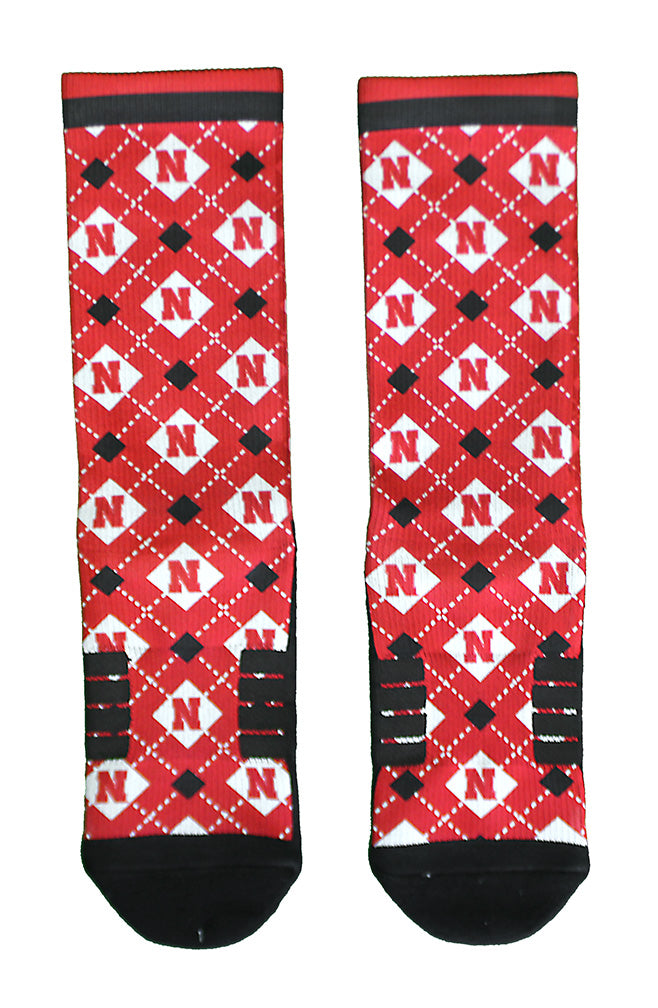 Nebraska Iron N Socks