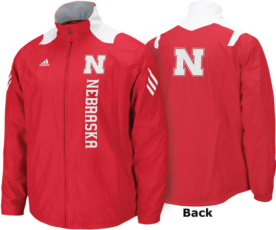 Red Adidas Midweight jacket
