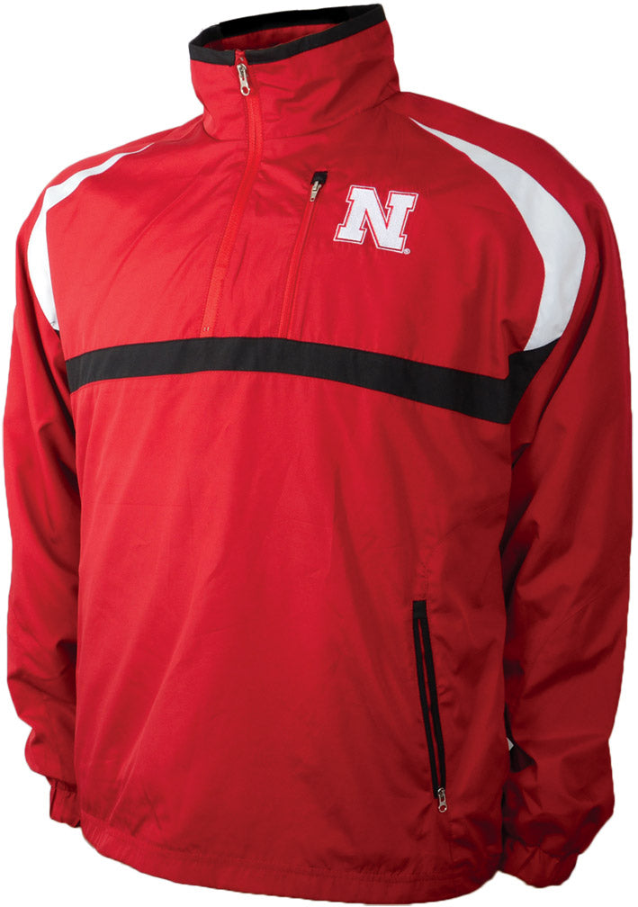 OS VENTED BACK 1/4 ZIP POP OVER