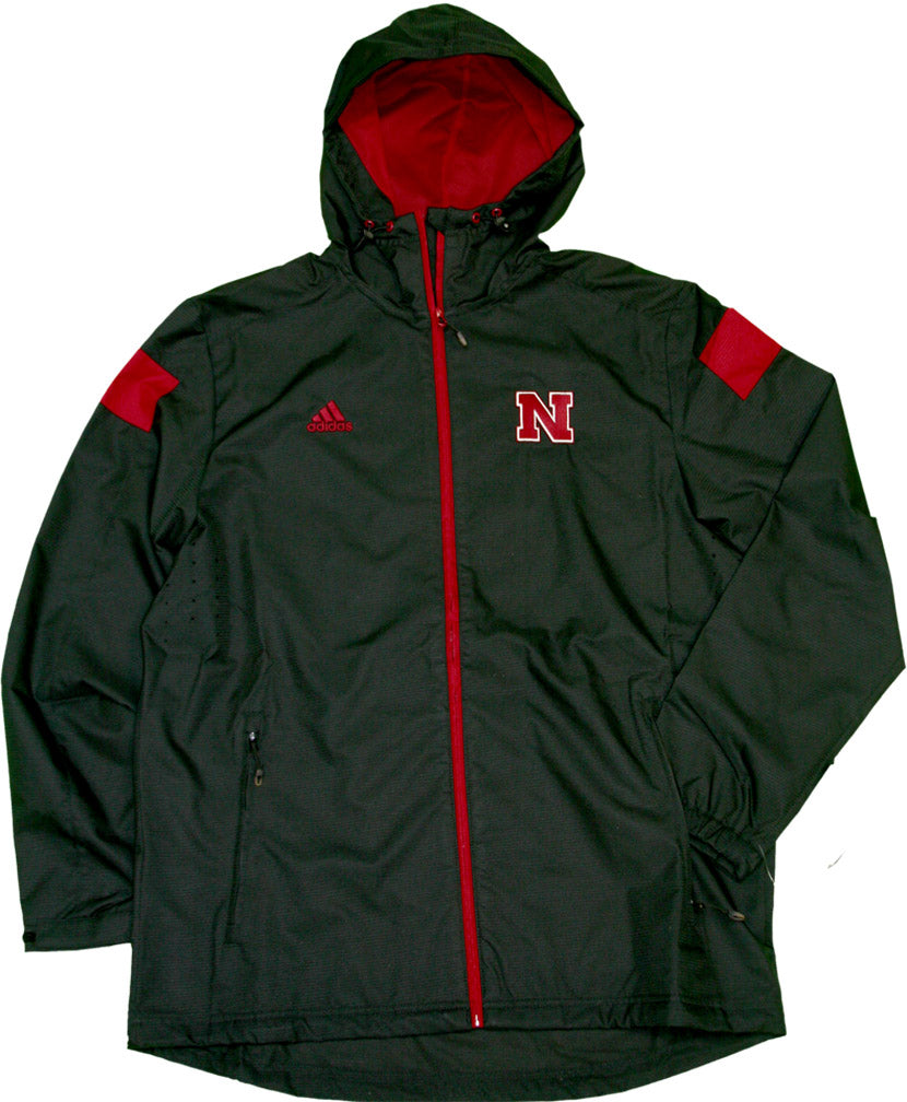 Adidas Black Sideline Full Zip Jacket