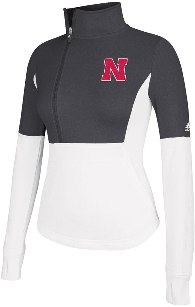 Adidas Black Women's 1/2 Zip