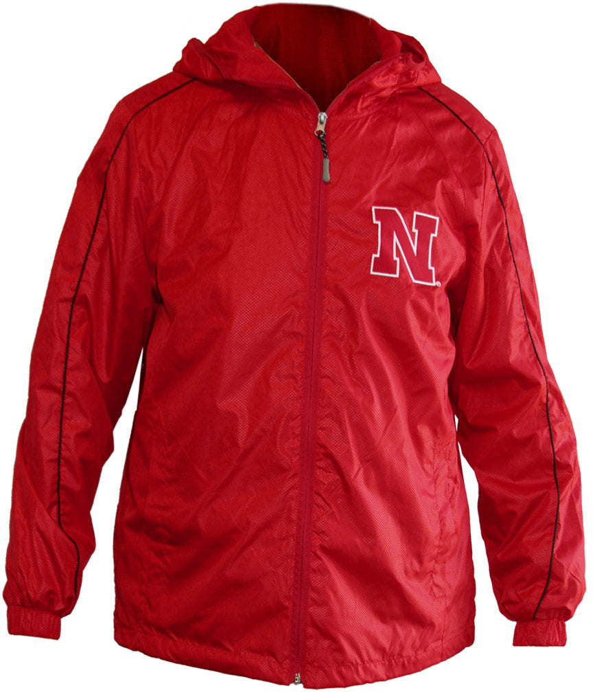 G3 red full zip w/ hood