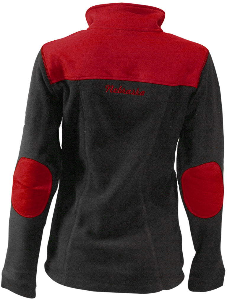 Red/ Black Contrast Women's Husker Jacket