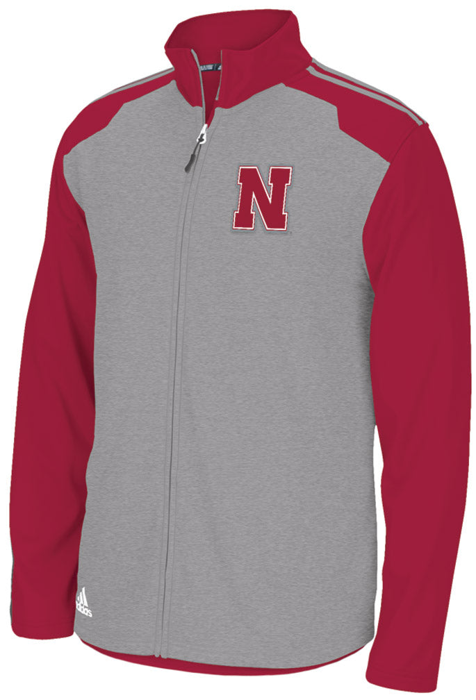 Adidas Grey Campus Full-Zip Jacket
