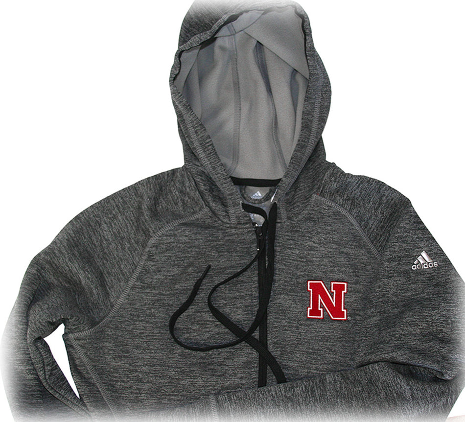 Adidas Ladies Full Zip Tech Fleece w/ Emroidered N