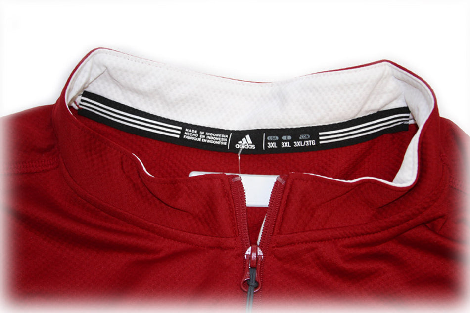 Adidas Cool Temp Husker Sideline 1/4 Zip SS Crew