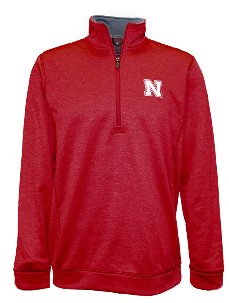 Adidas Nebraska Quarter Zip Pullover