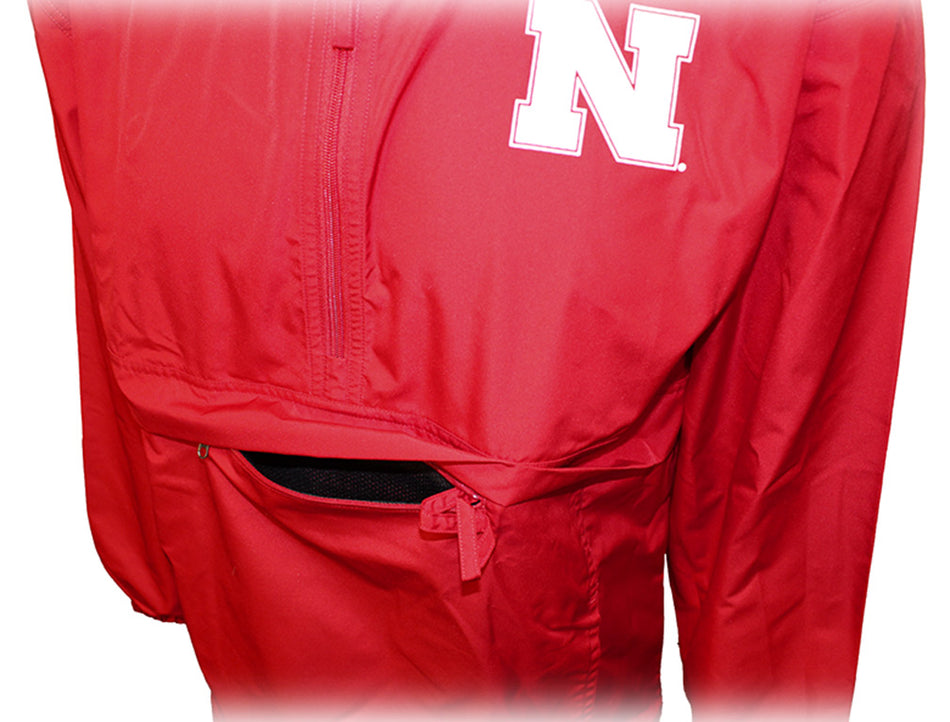 Nebraska Half Zip Champion Windbreaker