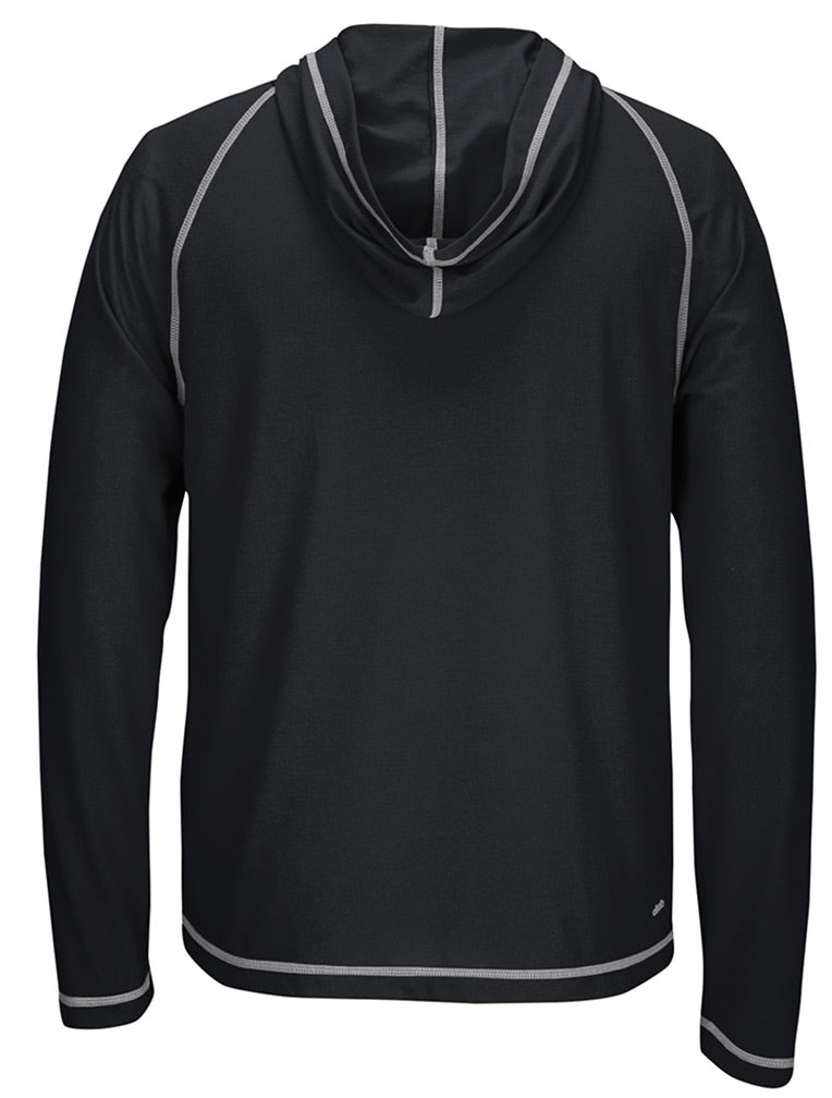 Adidas Husker Baseball Hooded LS Henley